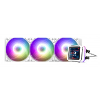 Zalman ALPHA2 DS A36 White Processeur Refroidisseur de liquide tout-en-un 12 cm Blanc 1 pièce(s)