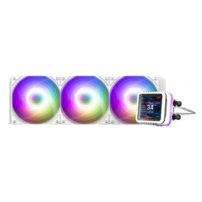 Zalman ALPHA2 DS A36 White Processeur Refroidisseur de liquide tout-en-un 12 cm Blanc 1 pièce(s)