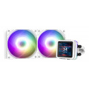 Zalman ALPHA2 DS A24 WHITE système de refroidissement d’ordinateur Processeur Refroidisseur de liquide tout-en-un 12 cm Blanc 1