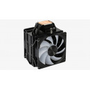 Aerocool Rime 4 Dual Processeur Refroidisseur d'air 12 cm Noir 1 pièce(s)