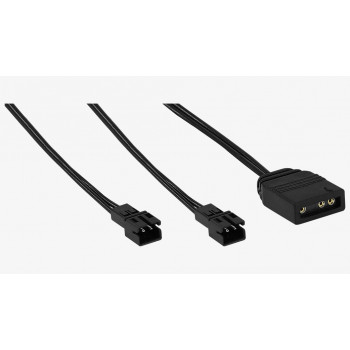 Aerocool Rime 4 Dual Processeur Refroidisseur d'air 12 cm Noir 1 pièce(s)