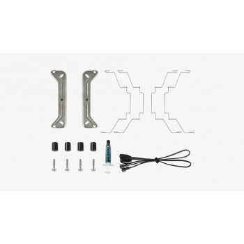 Aerocool Rime 4 Dual Processeur Refroidisseur d'air 12 cm Noir 1 pièce(s)