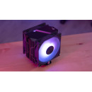 Aerocool Rime 4 Dual Processeur Refroidisseur d'air 12 cm Noir 1 pièce(s)