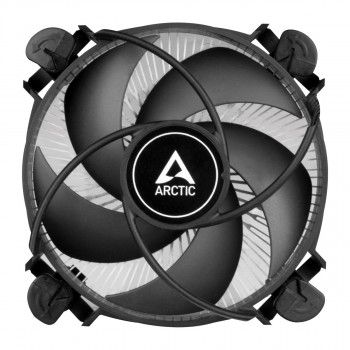 ARCTIC Alpine 17 CO Processeur Refroidisseur d'air 9,2 cm Noir, Argent 1 pièce(s)