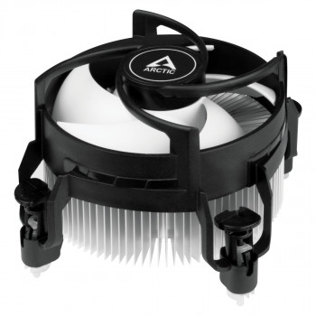ARCTIC Alpine 17 Processeur Refroidisseur d'air 9,2 cm Noir, Argent 1 pièce(s)