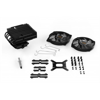 be quiet! Dark Rock TF2 | Ventirad top-flow, socket Intel et AMD