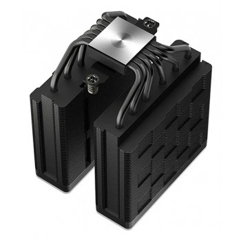 DeepCool AG620 BK ARGB V2 Carte SIM, Carte-mère Refroidisseur d'air 12 cm Noir 1 pièce(s)