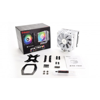 Enermax ETS-T50 Processeur Refroidisseur 12 cm Blanc