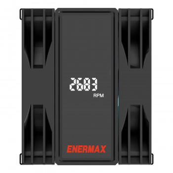 Enermax ETS-T41D-ARGB système de refroidissement d’ordinateur Processeur Refroidisseur d'air 12 cm Noir