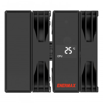 Enermax ETS-TD60D système de refroidissement d’ordinateur Processeur Refroidisseur d'air 12 cm Noir