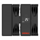 Enermax ETS-TD60D système de refroidissement d’ordinateur Processeur Refroidisseur d'air 12 cm Noir