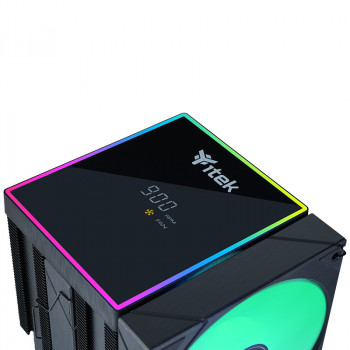 itek ICY-6HATP Processeur Refroidisseur d'air 12 cm Noir