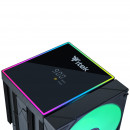 itek ICY-6HATP Processeur Refroidisseur d'air 12 cm Noir