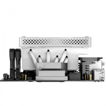 Jonsbo HX6200D Processeur Refroidisseur d'air 12 cm Blanc 1 pièce(s)