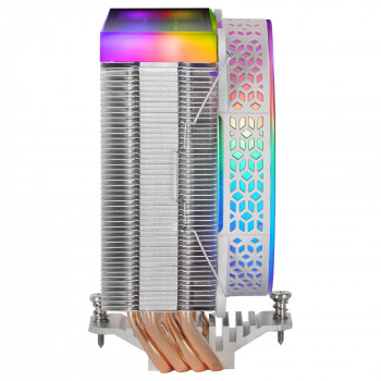 Mars Gaming MCPU-VR Processeur Refroidisseur de liquide tout-en-un 12 cm Blanc 1 pièce(s)