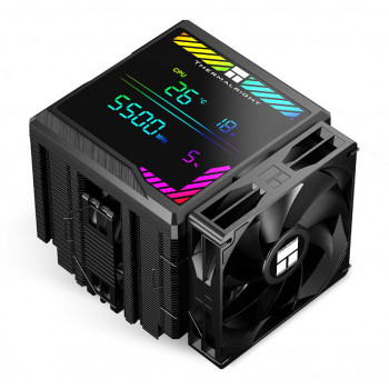 Thermalright Peerless Assassin 140 Digital Processeur Dissipateur thermique Radiateur 120 140 mm Noir 1 pièce(s)