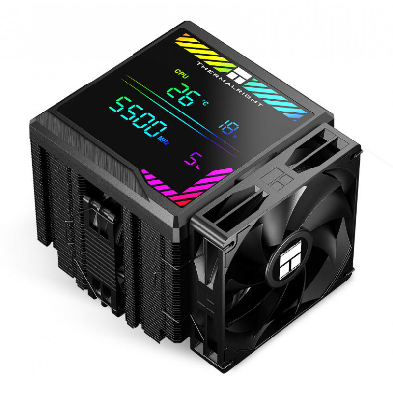 Thermalright Peerless Assassin 140 Digital Processeur Dissipateur thermique Radiateur 120 140 mm Noir 1 pièce(s)