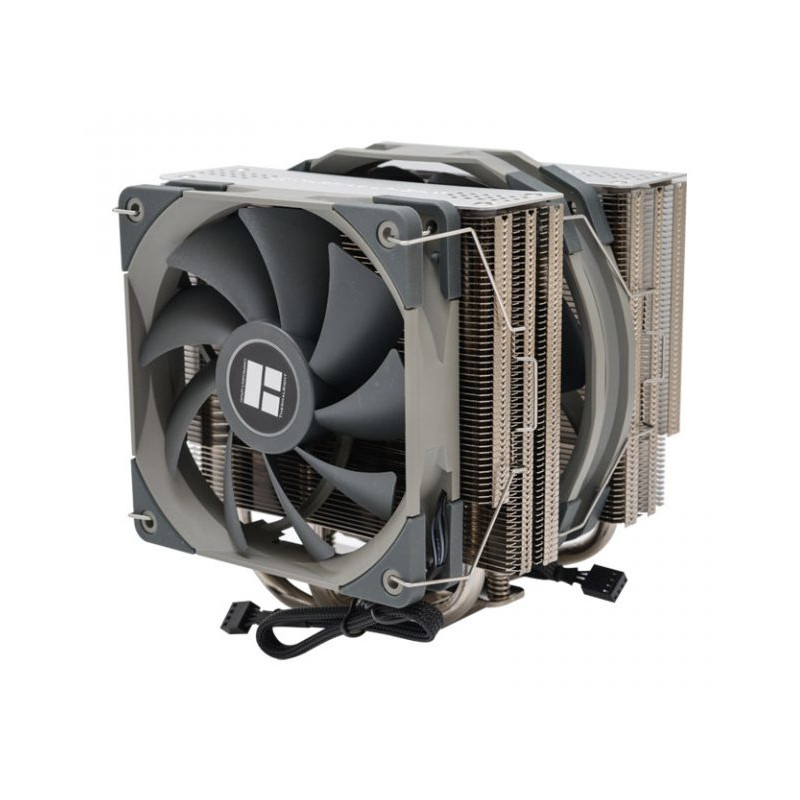 Thermalright Frost Spirit 140 Processeur Refroidisseur d'air 12 cm Noir, Argent