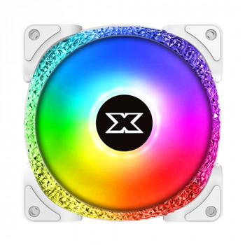 Xigmatek Galaxy III Royal Arctic Boitier PC Ventilateur 12 cm Blanc