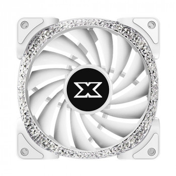 Xigmatek Galaxy III Royal Arctic Boitier PC Ventilateur 12 cm Blanc