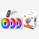 Xigmatek Galaxy III Royal Arctic Boitier PC Ventilateur 12 cm Blanc