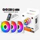 Xigmatek Galaxy III Royal Arctic Boitier PC Ventilateur 12 cm Blanc