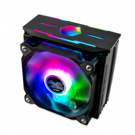 Zalman CNPS10X OPTIMAII BLACK RGB, CPU cooler, 120mm RGB PWM Fan   - RGB Spectrum 1,350 -2,100RPM, 18 -28.0dBA, Intel LGA 2066,