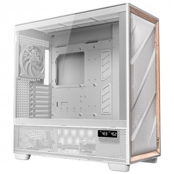 Antec FLUX PRO White EUV Full Tower Blanc, Bois
