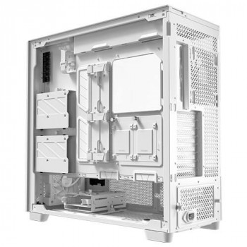 Antec FLUX PRO White EUV Full Tower Blanc, Bois