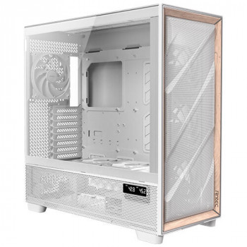Antec FLUX PRO White EUV Full Tower Blanc, Bois