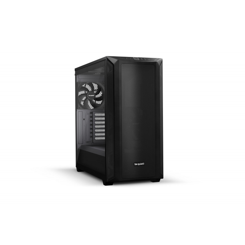 be quiet! Shadow Base 800 Noir | Boîtier PC vitré, Mini ITX   Micro ATX   ATX   E-ATX, 3 ventilateurs Pure Wings 3 140 mm PWM