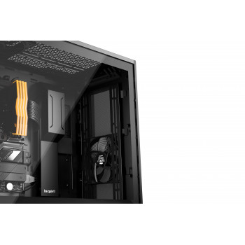 be quiet! Shadow Base 800 Noir | Boîtier PC vitré, Mini ITX   Micro ATX   ATX   E-ATX, 3 ventilateurs Pure Wings 3 140 mm PWM