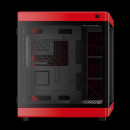 GAMDIAS NESO P1 BR unité centrale Full Tower Noir, Rouge