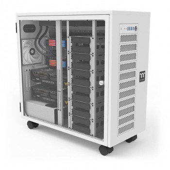 Thermaltake AX700 TG Tower Blanc