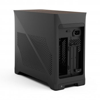 Fractal Design Era 2 Mini Tower Charbon de bois, Gris