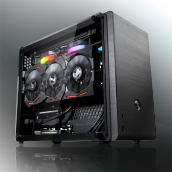 RAIJINTEK Ophion EVO Small Form Factor (SFF) Noir, Transparent