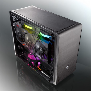 RAIJINTEK Ophion EVO Small Form Factor (SFF) Noir, Transparent