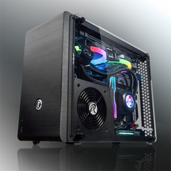 RAIJINTEK Ophion EVO Small Form Factor (SFF) Noir, Transparent