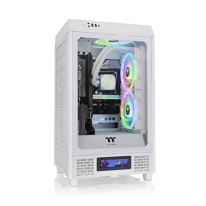 Thermaltake The Tower 200 Mini Tower Blanc