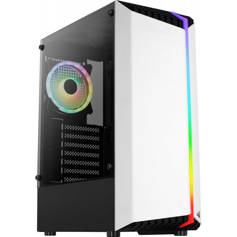 Aerocool Bionic Midi Tower Blanc