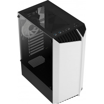 Aerocool Bionic Midi Tower Blanc