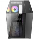 Antec CX600M Trio ARGB Mini Tower Noir, Transparent