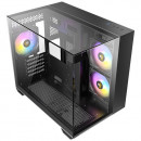 Antec CX600M Trio ARGB Mini Tower Noir, Transparent