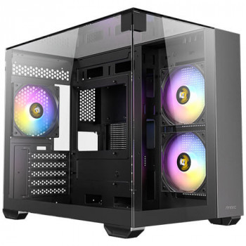 Antec CX600M Trio ARGB Mini Tower Noir, Transparent