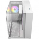 Antec CX600M Trio ARGB White Mini Tower Transparent, Blanc