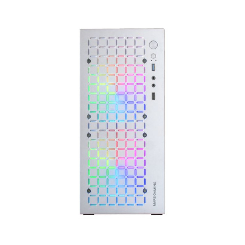 Mars Gaming MC-COREW Mini Tower Blanc