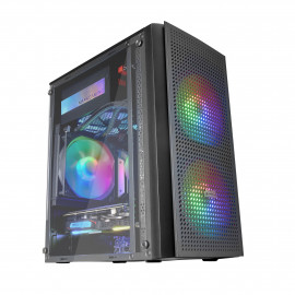 Mars Gaming MC300 unité centrale Mini Tower Noir