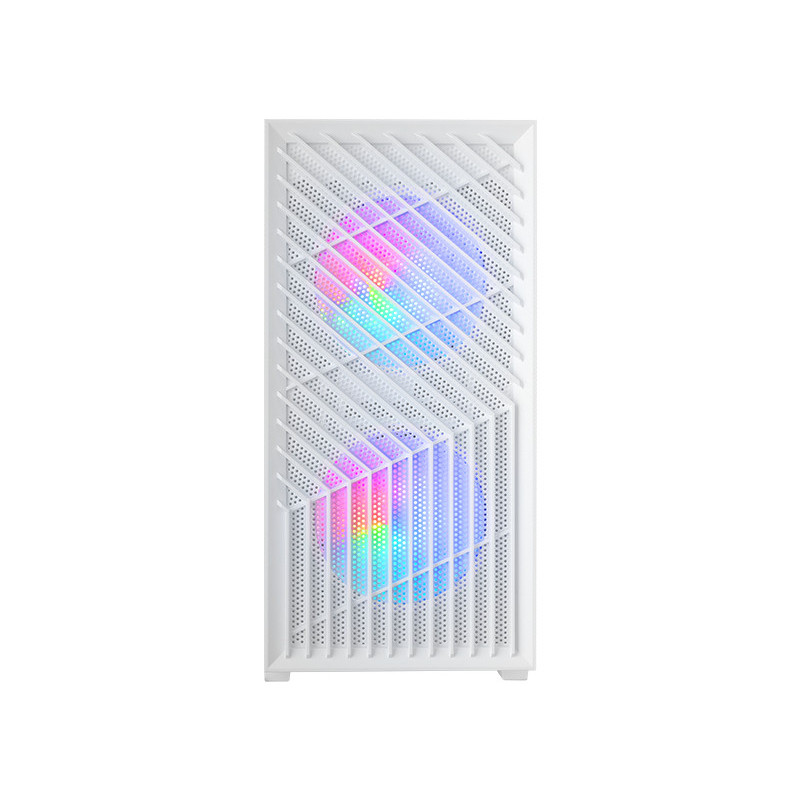 Mars Gaming MC-VORTEXW Mini Tower Blanc