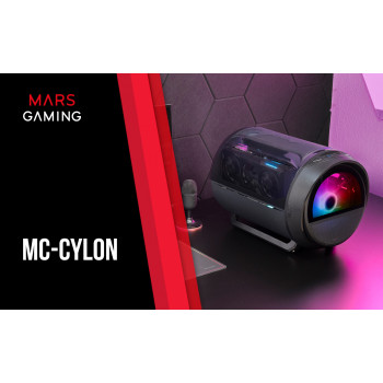 Mars Gaming MC-CYLON Mini Tower Noir