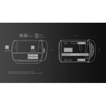 Mars Gaming MC-CYLON Mini Tower Noir